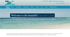 Desktop Screenshot of emeraldcoastrentals.com