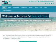 Tablet Screenshot of emeraldcoastrentals.com